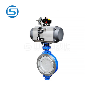 D643H气动硬密封蝶阀